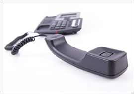 Telephone automatic answering system<br/>A Financial Services Company